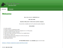 Tablet Screenshot of blackhorseauction.com